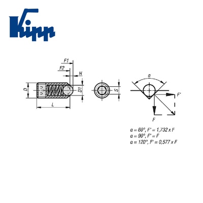 Spring Plungers K0315.210