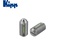 Spring Plungers with thread style, ball style, slotted, stainless steel K0322.AG