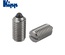 Spring Plungers pin style, slotted, stainless steel, standard end pressure, inch K0314.AE