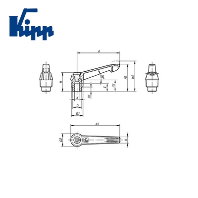 Adjustable Handle K0269.4A584