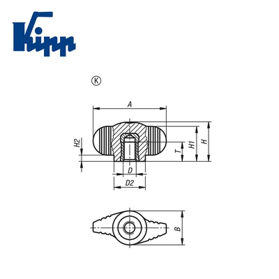 Wing grips K0274.0A2