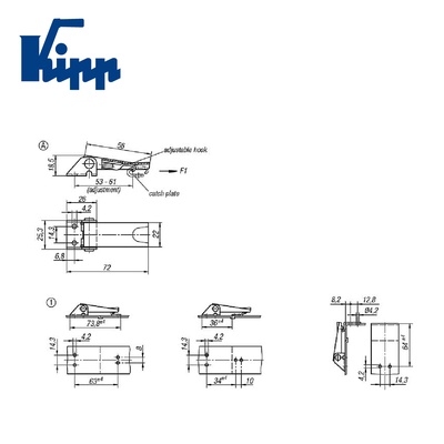 Adjustable Latches K0046.1420722