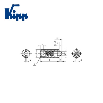 Spring Plungers K0317.1A2