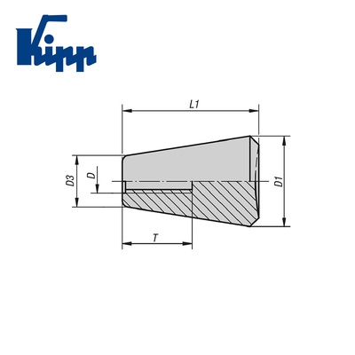 Tapered knobs K1207.081