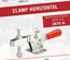 Clamp horizontal  227-USS