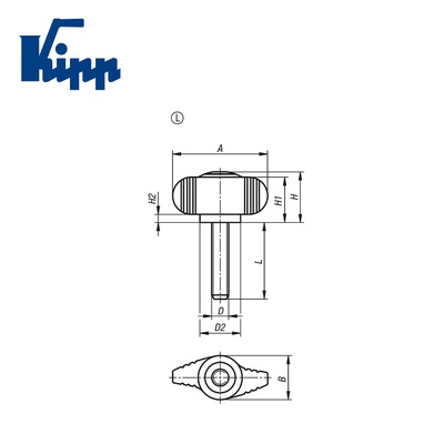 Wing grips K0274.004X8