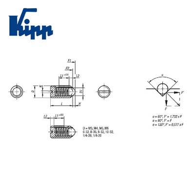 Spring Plungers K0321.A1