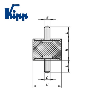 Topes de goma K0566.05002055