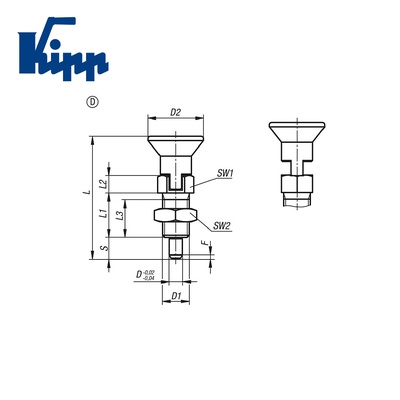 Spring Plungers K0630.24105