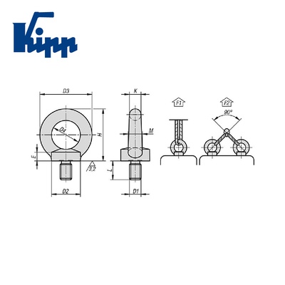 Ring bolts K0767.12