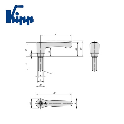 Adjustable Handles K0737.3102X35