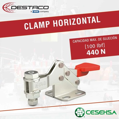 Clamp horizontal 206-SS