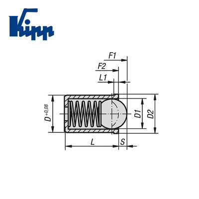 Spring Plungers K0333.406