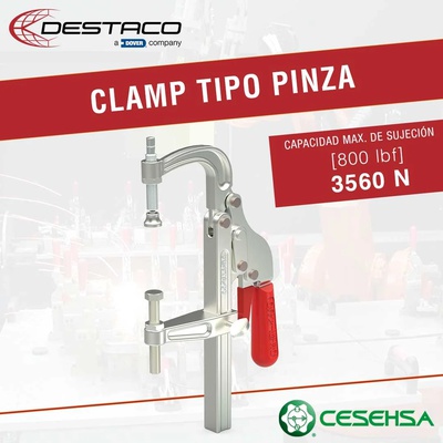 Clamp tipo pinza 345