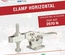 Clamp horizontal 225-USS