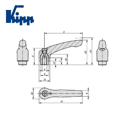 Adjustable Handles K0122.1A21