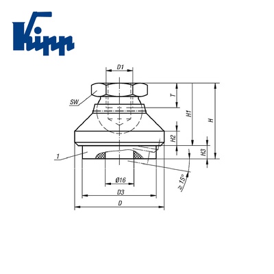 Swivel Feet  K0420.110