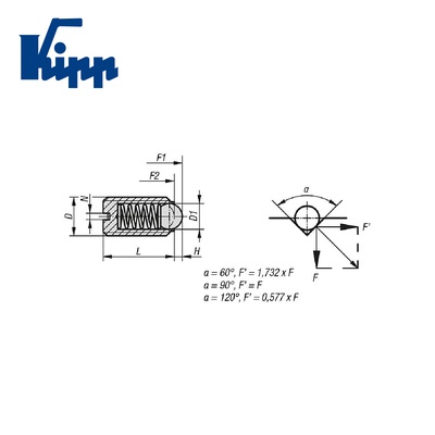 Spring Plungers K0309.2A4