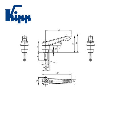 Adjustable Handle K0269.2102x35