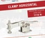 Clamp horizontal 215-USS