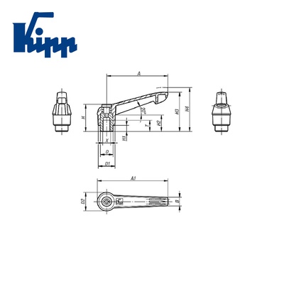 Adjustable Handle K0270.1051