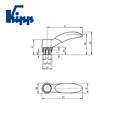 Adjustable Handle K0252.2061