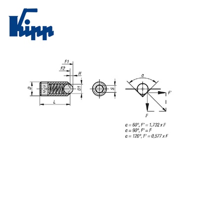 Spring Plungers K0315.2A5