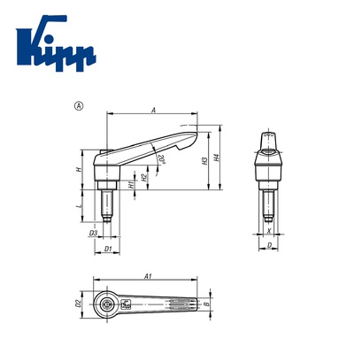 Adjustable Handles K0780.12081X30