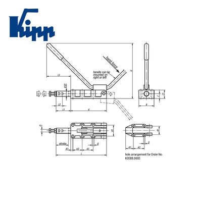 Push-Pull clamp K0088.2500