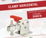 Clamp horizontal 309-USS