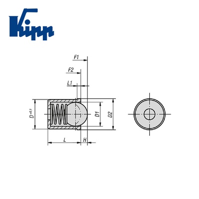 Spring Plungers K0334.208