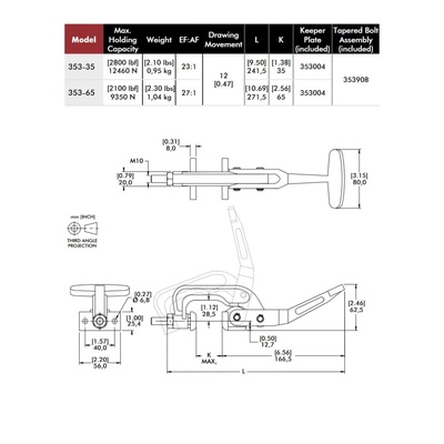 Clamp de gancho 353-35