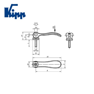 Cam Levers K0005.1501106X40