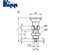 Indexing Plungers, Style D, metric K0338.430884