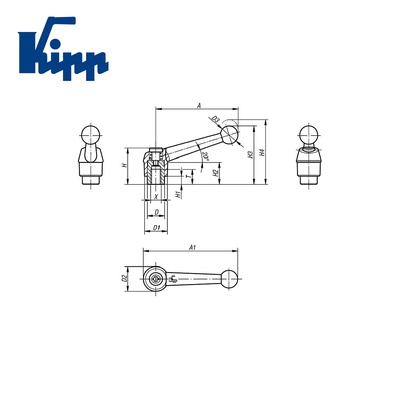 Adjustable Handles K0117.1053