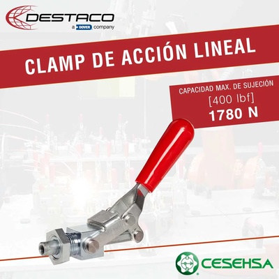 Clamp de acción líneal 604-SS