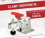 Clamp horizontal 309-UR