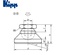 Swivel Feet Style A and B, metric K0395.110