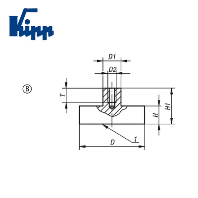 Magnets shallow pot K0550.16