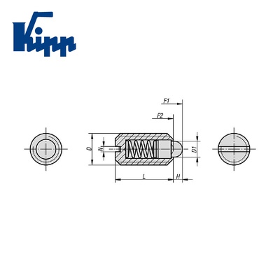 Spring Plungers K0314.1A2