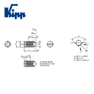 Spring Plungers K0321.208