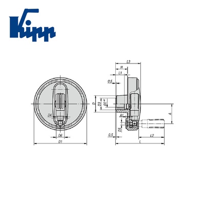 Handwheels K0258.1080CO