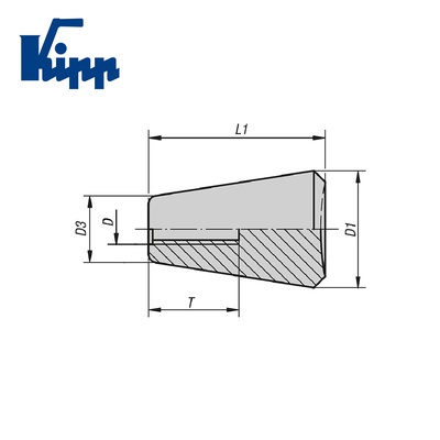 Tapered knobs K1207.061