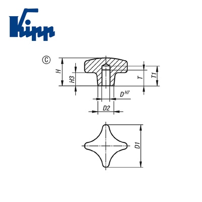 Palm Grips K0147.3CQ