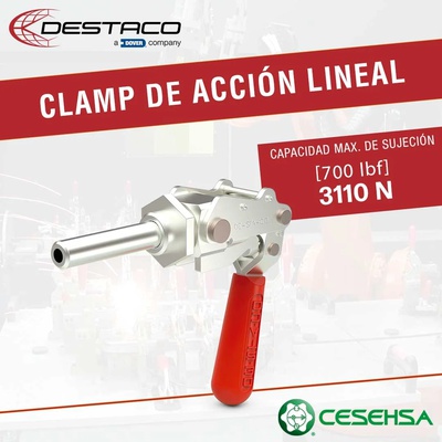 Clamp de acción líneal  624-MM