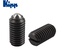 Spring Plungers ball style, slotted, steel K0309.06