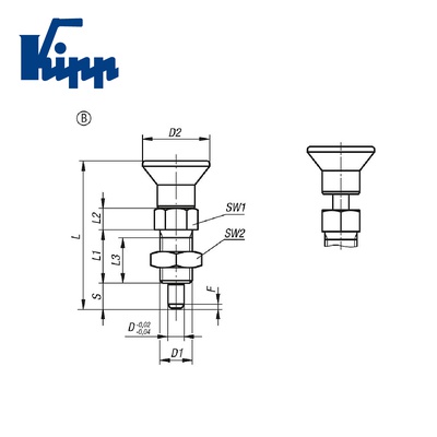 Indexing Plungers K0630.22105