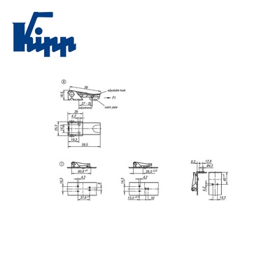 Adjustable Latches K0047.1420601