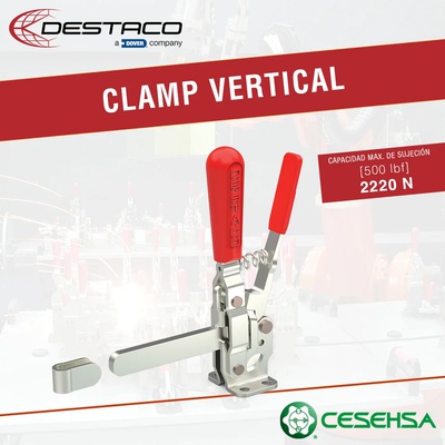 Clamp vertical 207-LR