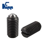 Spring Plungers ball style, slotted, steel K0309.06